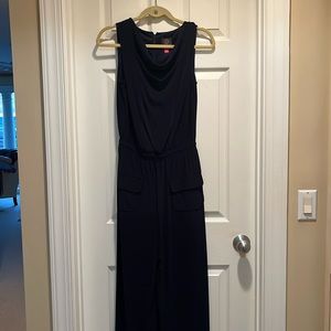 Vince Camuto Navy jump suit